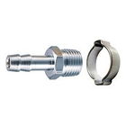 FUBAG Переходник 1/4"М на елочку 12мм с обжимным кольцом 12*17мм блистер  [180266 B]