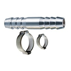 FUBAG Переходник 10мм елочка на елочку с 2- мя обжимными кольцами 10х15мм [180392]