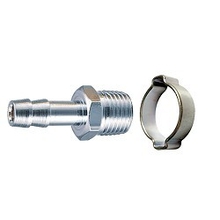 FUBAG Переходник 3/8"M на елочку 10мм с обжимным кольцом 10*15мм блистер  [180263 B]