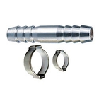 FUBAG Переходник 8мм елочка на елочку с 2- мя обжимными кольцами 8х13мм [180391]