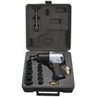 FUBAG IW580 1/2" Пневмогайковерт ударный [100191] {226л/м_576Нм_6.3бар_1/2" + набор головок_кейс} 