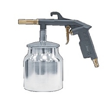 FUBAG Пневмопистолет пескоструйный с бачком [110115] {142л/мин_3.5бар_0.75л_цветн.коробка}