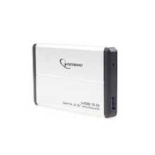 Gembird EE2-U3S-2-S Внешний корпус 2.5" Gembird EE2-U3S-2-S, серебро, USB 3.0, SATA, металл Gembird EE2-U3S-2-S Внешний корпус 2.5" Gembird EE2-U3S-2-S, серебро, USB 3.0, SATA, металл