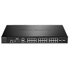 D-Link DXS-3400-24TC/A1ASI PROJ Управляемый стекируемый коммутатор уровня 2+ с 20 портами 10GBase-T и 4 комбо-портами 10GBase-T/SFP+