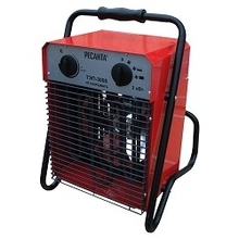 Ресанта ТЭП-3000 [67/1/2] Тепловая электрическая пушка { квадратная, 220В, вентилятор/1500/3000 Вт, 6,1 кг }