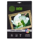 CS-DA419010L Фотобумага Cactus c тиснением " Лён" CS-DA419010L матовая, А4, 190 г/м2, 10 листов