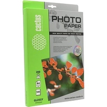 CS-GA4200100 Фотобумага Cactus CS-GA4200100 глянцевая, А4, 200 г/м2, 100 листов