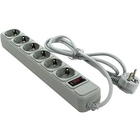 Exegate EX119388RUS Сетевой фильтр Exegate SP-6-1.8G (6 розеток, 1.8м, евровилка, серый) Exegate EX119388RUS Сетевой фильтр Exegate SP-6-1.8G (6 розеток, 1.8м, евровилка, серый)