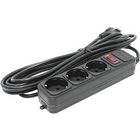 Exegate EX221182RUS Сетевой фильтр Exegate SP-3-5B (3 розетки, 5м, евровилка, черный)