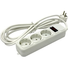 Exegate EX221184RUS Сетевой фильтр Exegate SP-3-5W (3 розетки, 5м, евровилка, белый)