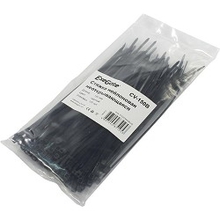 Exegate EX253849RUS Стяжка нейлоновая, неоткрывающаяся. Exegate <CV-150B>, 150мм, упак. 100шт Black