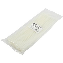 Exegate EX253855RUS Стяжка нейлоновая, неоткрывающаяся. Exegate <CV-300W>, 300мм, упак. 100шт White