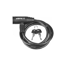 ЗУБР Замок "СТАНДАРТ", тросовый, 2 ключа в комплекте, длина троса 1200мм, d 6мм [37269-120]