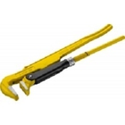 STAYER Ключ трубный "PROFI" рычажный, кованый, прямые губки № 2, 1.5" [27311-2]