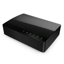 TENDA SG105 5-port Gigabit Ethernet Switch, 8 10/100/1000M RJ45 ports, Plastic case,DC 5V0.6A