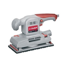 ЗУБР Плоскошлифовальная машина [ЗПШМ-300Э-02] { мет платформа, 115х230мм, 6000-10000 об/мин, мешок для сбора пыли,300Вт }