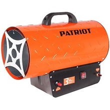 Калорифер газовый PATRIOT GS 30 [633445022] {Мощн. 30 кВт;Эл.двиг.: 70 Вт - 220 Вольт;  Тип газа: пропан/бутан; Расход: 1.98 кг/час; Вес: 6.8 кг; Редуктор и шланг в комплекте}