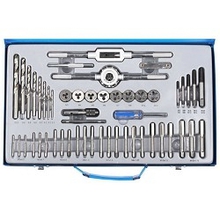 ЗУБР Набор метчиков и плашек "МАСТЕР", сталь 9ХС, 52 предмета [28130-H52_z01]