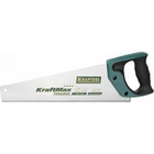 KRAFTOOL Ножовка универсальная (пила) "TOOLBOX" 13 TPI, 350 мм, специальный зуб, компактная, точный рез [15227-35]