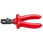 ЗУБР Пассатижи "ЭЛЕКТРИК" диэлектр., до~1000В, маслобензостойкая рукоятка, d до 5мм, S поперечн сеч кабеля до 10мм2, 160мм, [2214-9-16_z02]