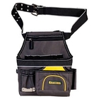 Сумка KRAFTOOL "INDUSTRIE" поясная с ремнем, 9 карманов, петля для крепления рулетки [38743]