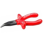 ЗУБР Тонкогубцы "МАСТЕР" "ЭЛЕКТРИК" изогнутые диэлектрические, высоковольтные до ~1000В, 160мм [2214-4-16_z02]