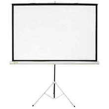 Экран Cactus Triscreen CS-PST-180X180 180х180см 1:1 напольный белый