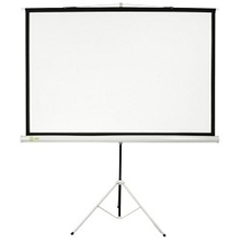 Экран Cactus Triscreen CS-PST-104x186 104.4 x 186см 1:1 напольный рулонный белый