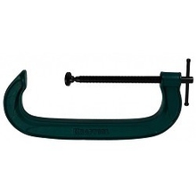 KRAFTOOL Струбцина "EXPERT", высокопрочный чугун с шаровидным графитом, 4"/100 мм [32229-100]