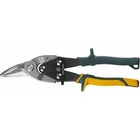 KRAFTOOL Ножницы по металлу рычажные высокомощные "Alligator" 260мм, правые, кованая Cr-MO сталь, холоднокатанная сталь – 1,2мм, нерж.сталь – 0,8мм [2328-R]