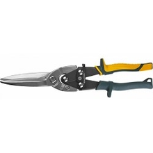 KRAFTOOL Ножницы по металлу рычажные высокомощные "Alligator" 290мм, прямые удлинён, прямой проходн рез,Cr-MO,холоднокат сталь-1,2мм, нерж сталь-0,8мм [2328-SL]