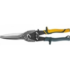 KRAFTOOL Ножницы по металлу рычажные высокомощные "Alligator" 290мм, прямые удлинён, прямой проходн рез,Cr-MO,холоднокат сталь-1,2мм, нерж сталь-0,8мм [2328-SL]