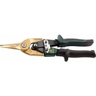 KRAFTOOL Ножницы по твердому металлу, двойная рычаж передача, Cr-Mo, титан покрытие, двухкомп ручка, прямые, 250мм [2327-S]