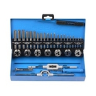 Набор метчиков и плашек ЗУБР "МАСТЕР", сталь 9ХС, 32 предмета [28129-H32_z01]