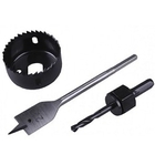 Набор STAYER "MASTER" Для врезки замков:коронка, перьевое сверло, державка, 48/22мм [29605-H3]