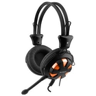 A4Tech HS-28-3 [567949] orange/Black {Гарнитура стерео} 1.8 м
