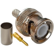 Proconnect (05-3001) РАЗЪЁМ штекер BNC RG-58 обжим (01-001A) 