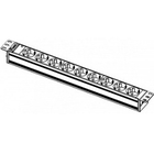ЦМО Блок розеток Rem-10 без шнура с инд., 9 Schuko, вход IEC 60320 C14, 10A, алюм., 19" (R-10-9S-I-440-Z)