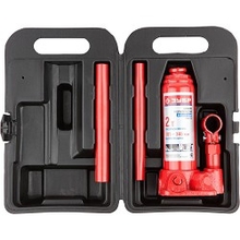 ЗУБР Профессионал Домкрат гидравлический бутылочный T50, 2т, 180-347мм, в кейсе, [43060-2-K_z01]