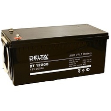 Delta DT 12200 (200 А\ч, 12В) свинцово- кислотный аккумулятор  