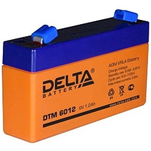 Delta DTM 6012 (1.2 А\ч, 6В) свинцово- кислотный аккумулятор  