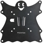 Kromax CASPER-200 black,  Кр. стал. наст. для TV 15"-40", max 30 кг, 0 ст св., от ст. 21 мм, max VESA 200x200 мм.