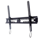 Kromax FLAT-2 new black, наст. для TV 32"-90", max 65 кг, 1 ст св., нак. +3°-10°, от ст. 42 мм, max VESA 600x400 мм.