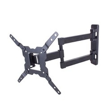 Kromax GALACTIC-12 black, Кр. стал. наст. для TV 15"-42", max 25 кг, 5 ст св., нак. -3+10, пов. 180°, от ст. 46-328 мм, max VESA 400x400 мм.