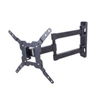 Kromax GALACTIC-12 black, Кр. стал. наст. для TV 15"-42", max 25 кг, 5 ст св., нак. -3+10, пов. 180°, от ст. 46-328 мм, max VESA 400x400 мм.