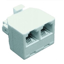 Rexant (03-0102) Компьютерный двойник (штекер - 2 гнезда) 8P-8C