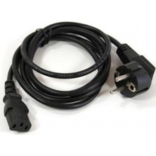 Telecom Кабель (TE021-CU0.5-3M) компьютер - розетка 220V (EURO) 3м, 3G0,5mm медь 