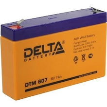 Delta DTM 607 (7 А\ч, 6В) свинцово- кислотный аккумулятор  