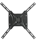 Kromax OPTIMA-402 black {Кронштейн для LED/LCD телевизоров 15"-55", max 25 кг, настенный, 3 ст свободы, наклон +5°-12°, поворот ±30°, от стены 68.5 мм, max VESA 400x400 мм,}