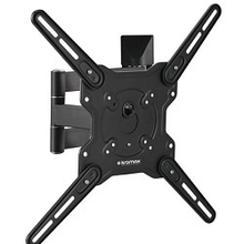 Kromax OPTIMA-406 grey {Кронштейн для LED/LCD телевизоров 22"-65", max 40 кг, настенный, 5 ст свободы, наклон +5°-15°, поворот 180°, от стены 60-506 мм, max VESA 400x400 мм}